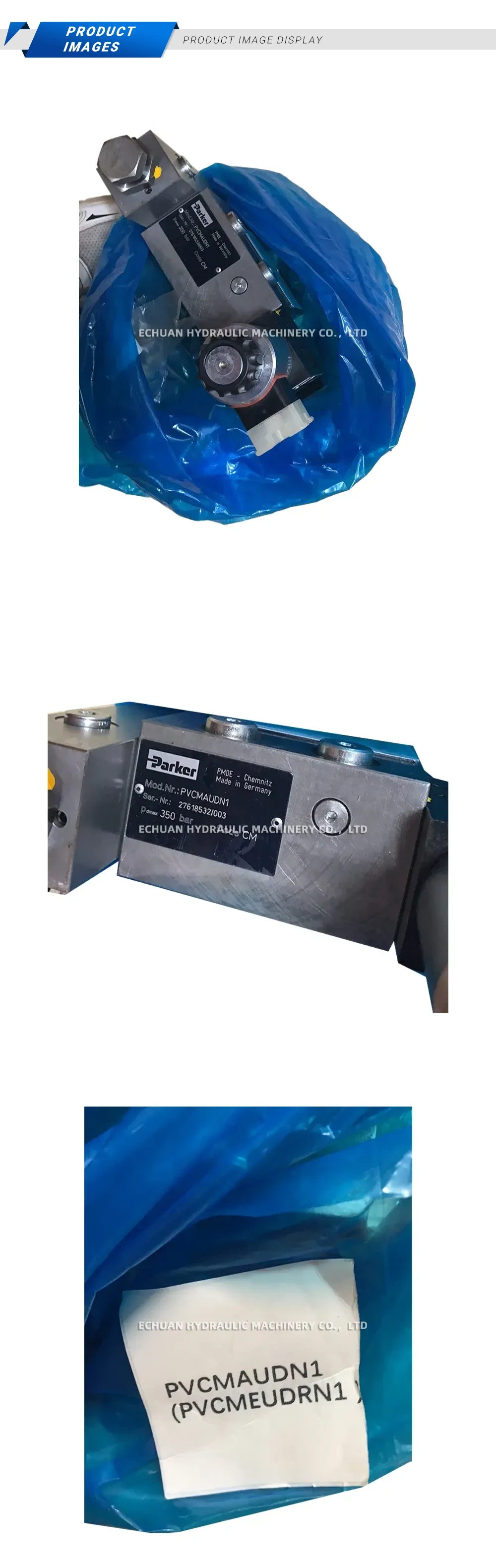 Parker PVCMAUDN1 Hydraulic Piston Pump Description