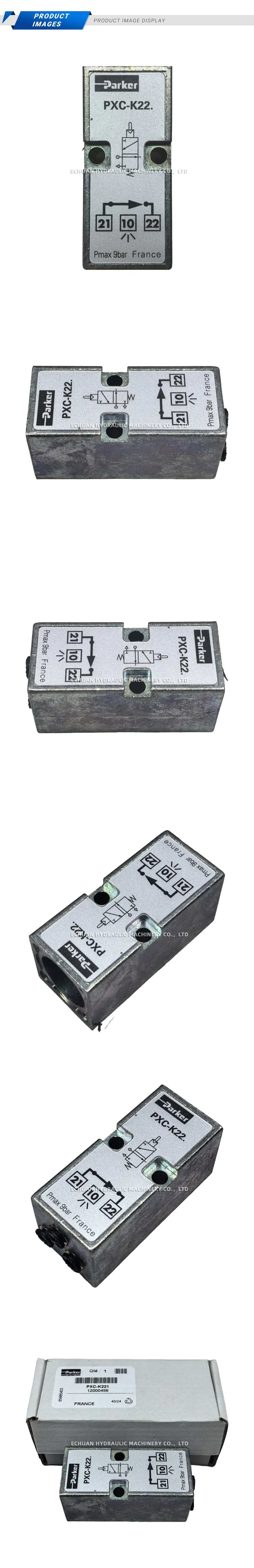 Parker PXC-K22 Pneumatic Pilot Valve Description