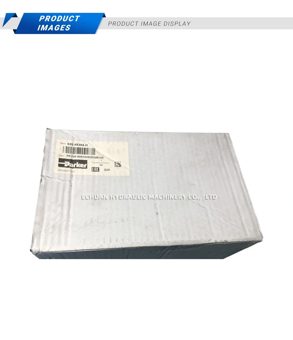 Parker R6V06-5951009G0QB125 Hydraulic Pilot Operated Relief Valve Description