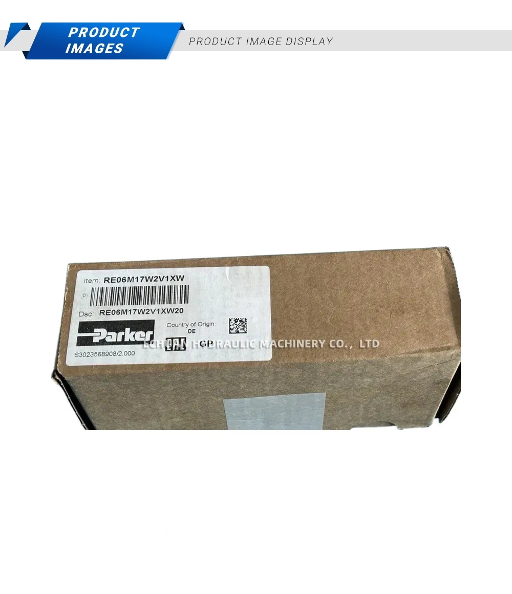 Parker RE06M17W2V1XW Proportional Pressure Relief Valve Description
