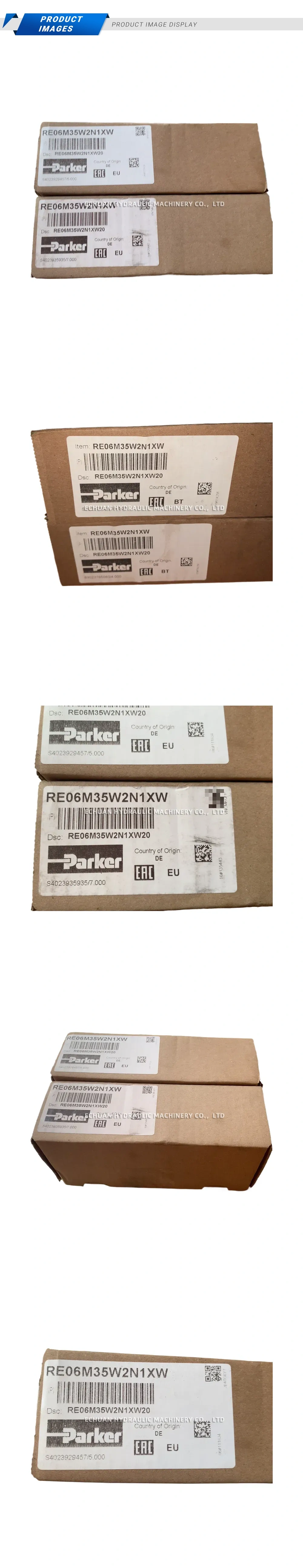 Parker RE06M35W2N1XW Proportional Directional Control Valve Description