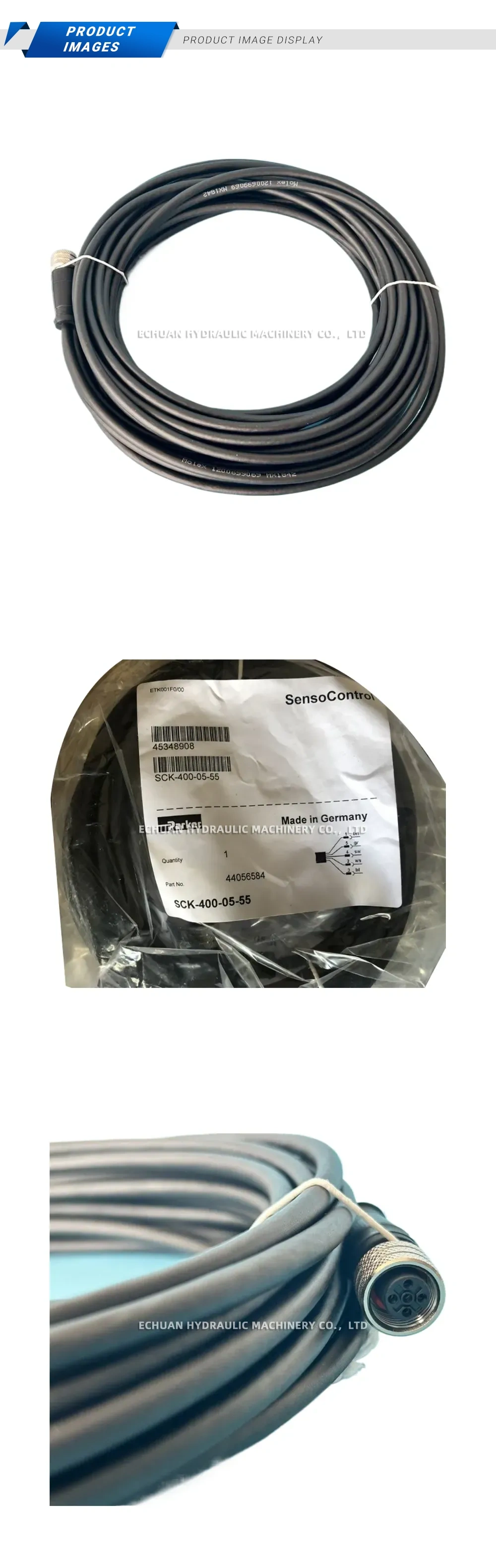 Parker SCK-400-05-55 Sensor Cable Description