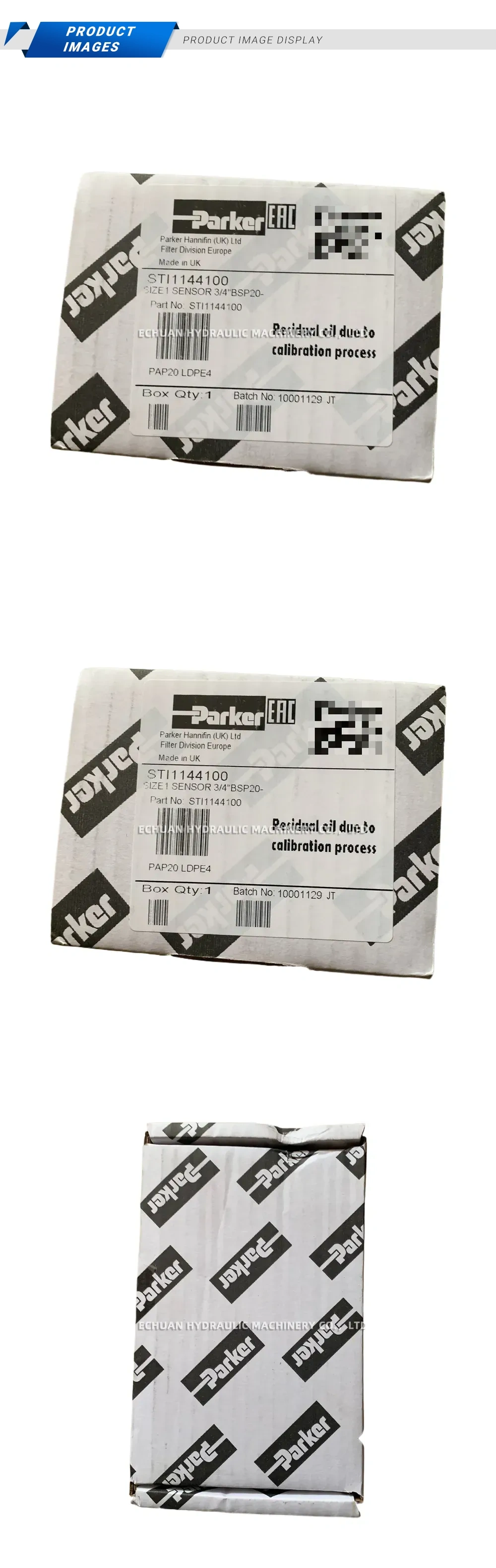 Parker STI1144100 Sensor Description