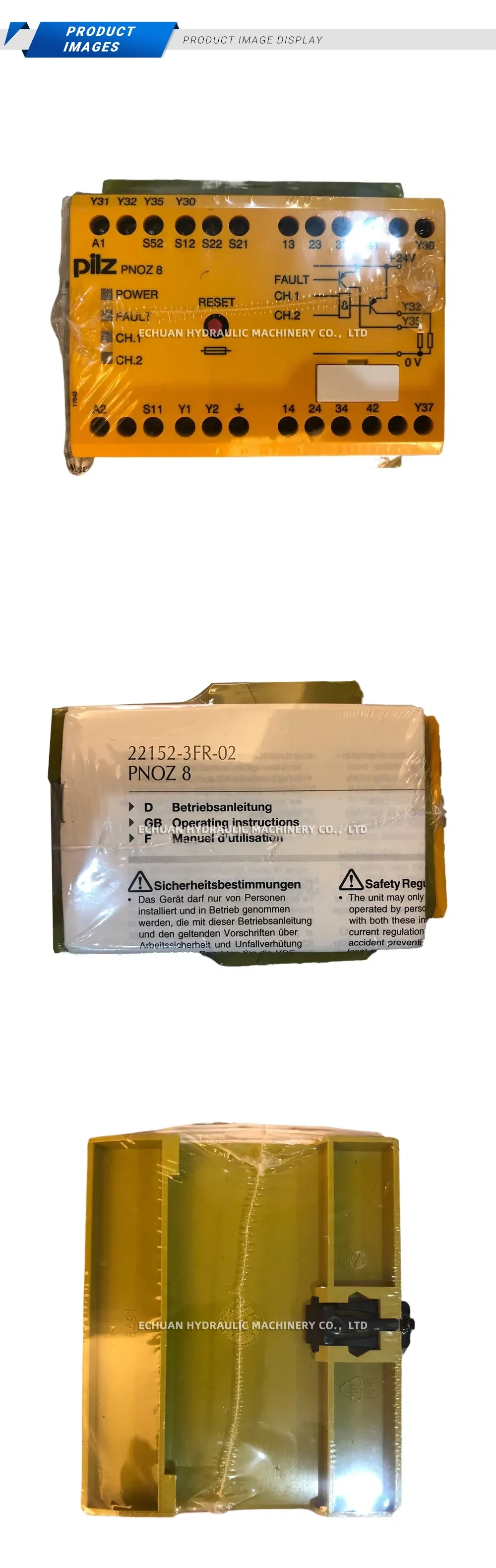 Pilz PNOZ 8 Safety Relay Description