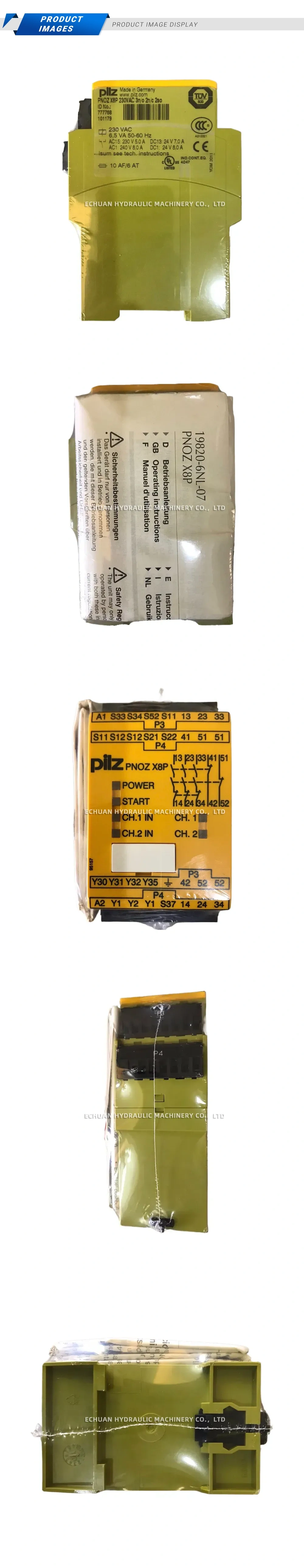 Pilz PNOZ X8P Safety Relay Description