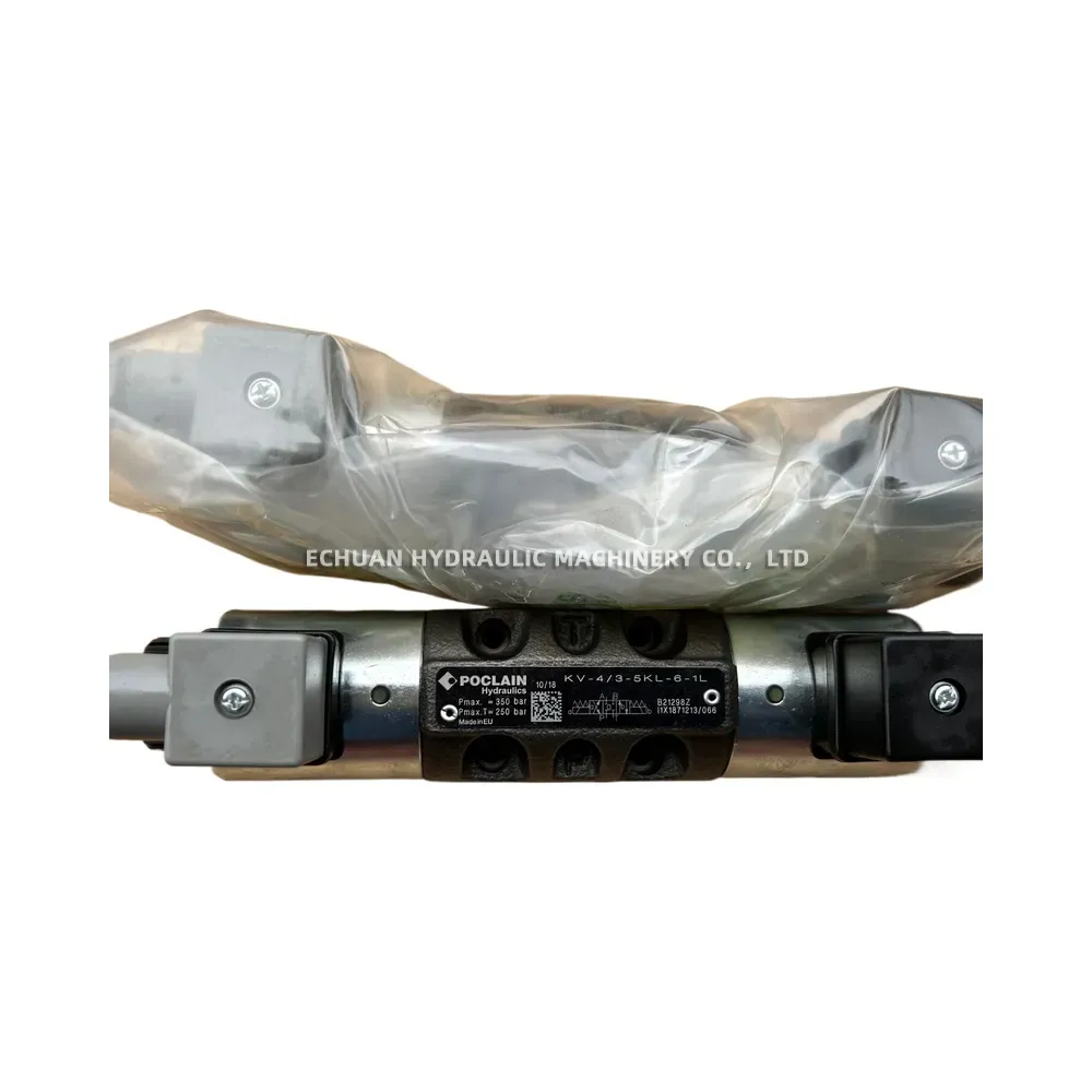 Poclain Hydraulics KV-4/3-6KL-6-1L Hydraulic Directional Control Valve
