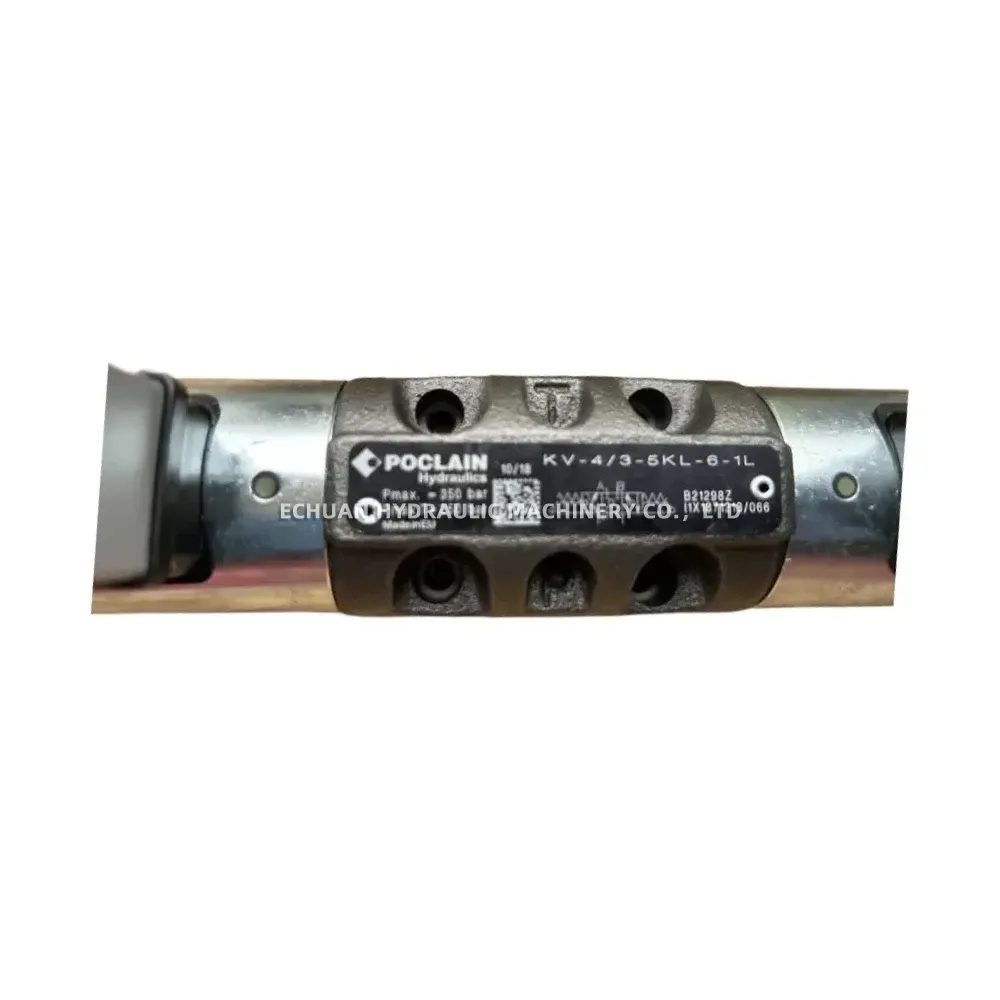 Poclain Hydraulics KV-4/3-6KL-6-1L Hydraulic Directional Control Valve
