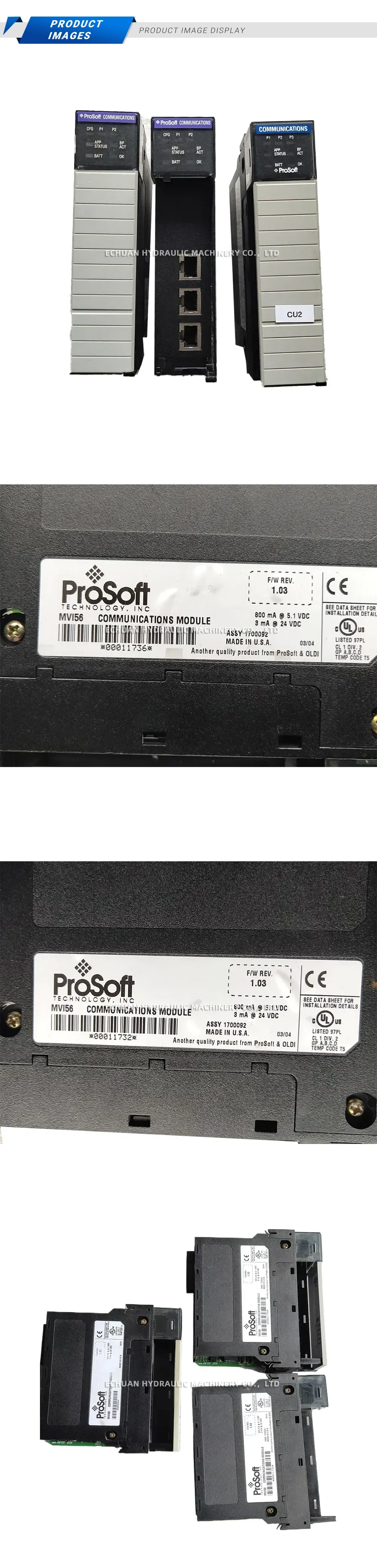 ProSoft MVI56 Communications Module Description