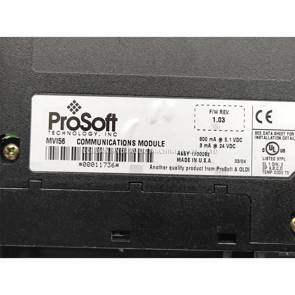 ProSoft MVI56 Communications Module
