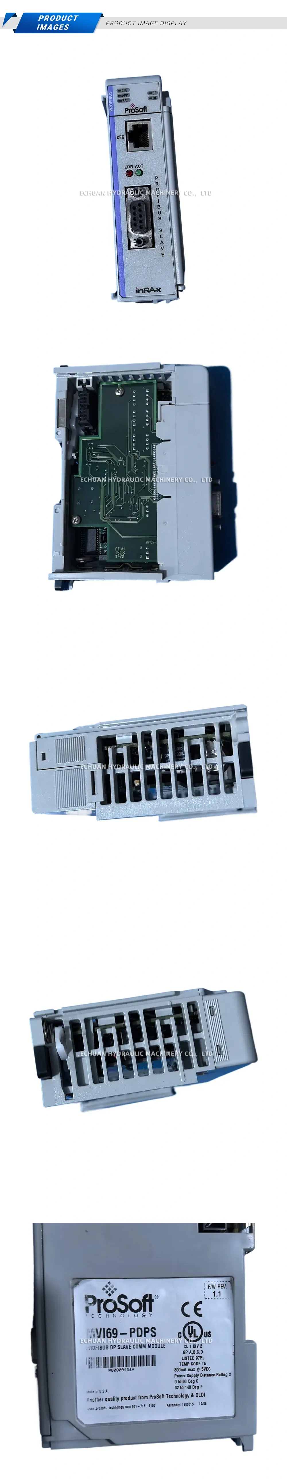 ProSoft MVI69-PDPS PROFIBUS DP Slave Communication Module Description