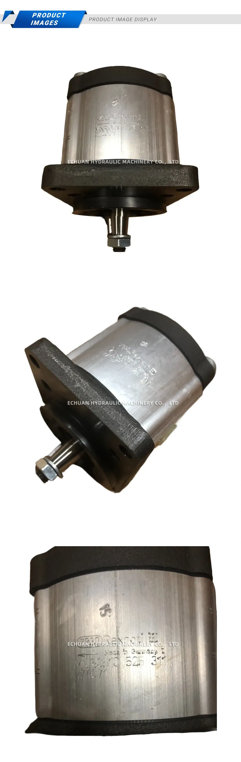 Rexroth 0510 525 311 Hydraulic Gear Pump Description