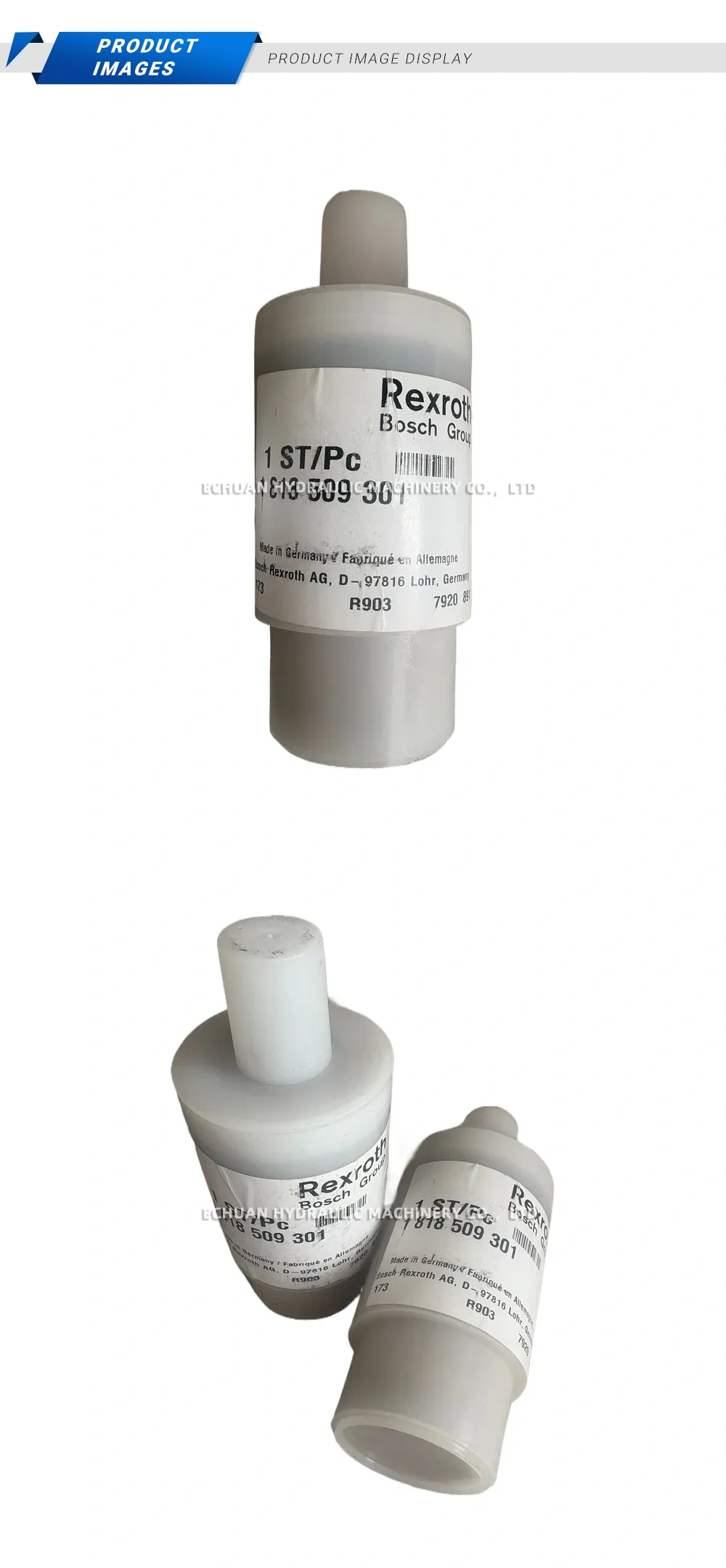 Rexroth 1 818 509 301 Pneumatic Silencer Description