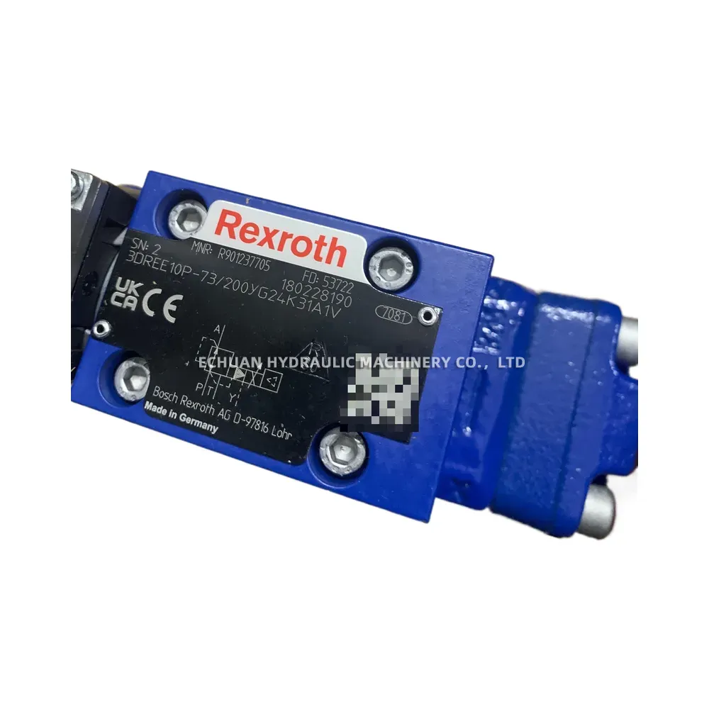 Rexroth 3DREE10P-73/200YG24K31A1V Proportional Pressure Reducing Valve