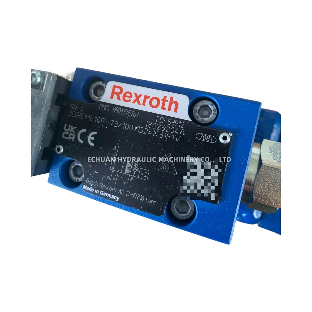 Rexroth 3DREME10P-73/100YG24K31F1V Proportional Pressure Reducing Valve