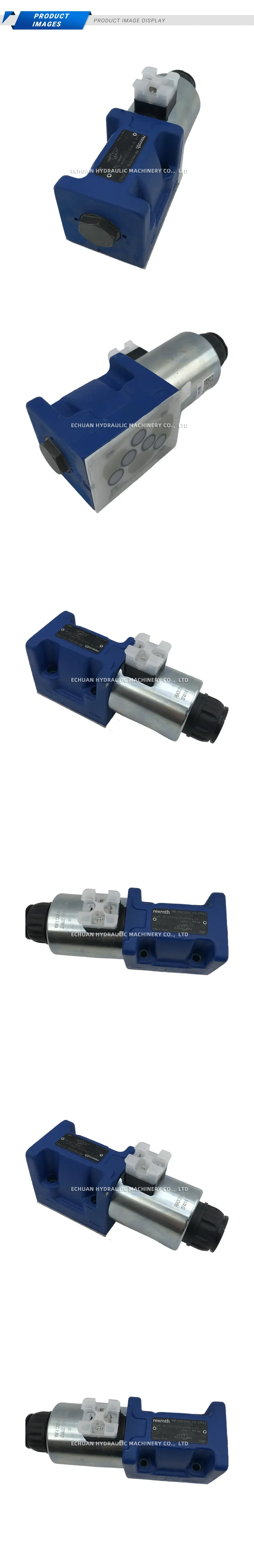 Rexroth 4WE 10 D50/EG24N9K4/M Solenoid Directional Control Valve Description