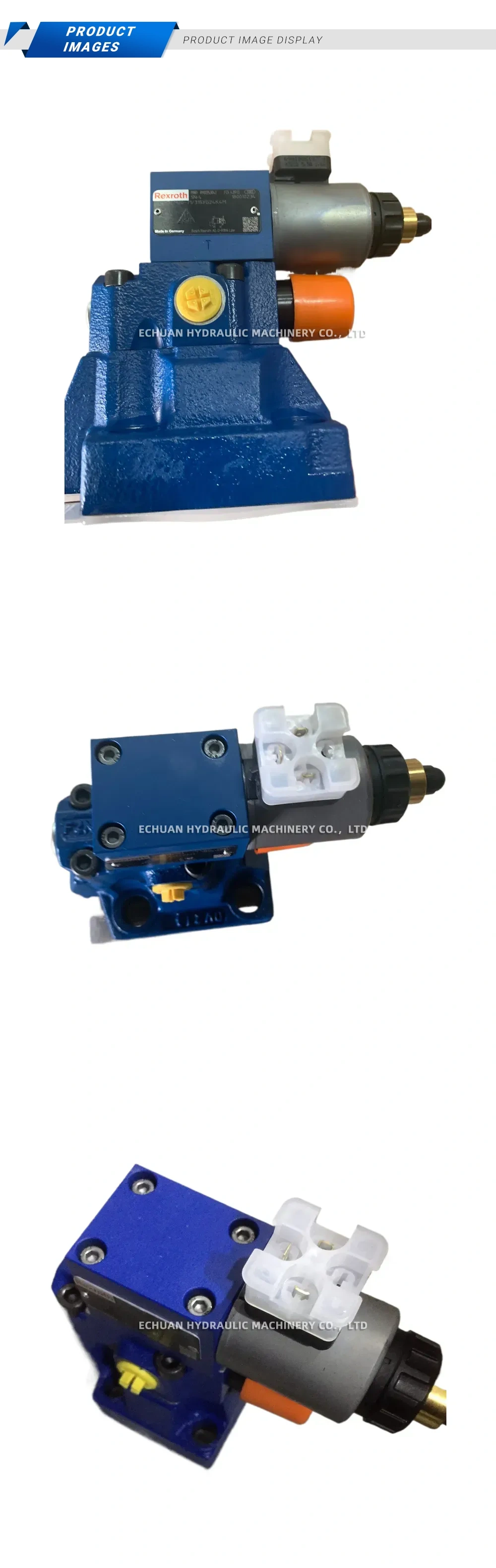 Rexroth 4WE 6 Y62/EG24N9K4 Hydraulic Solenoid Directional Control Valve Description