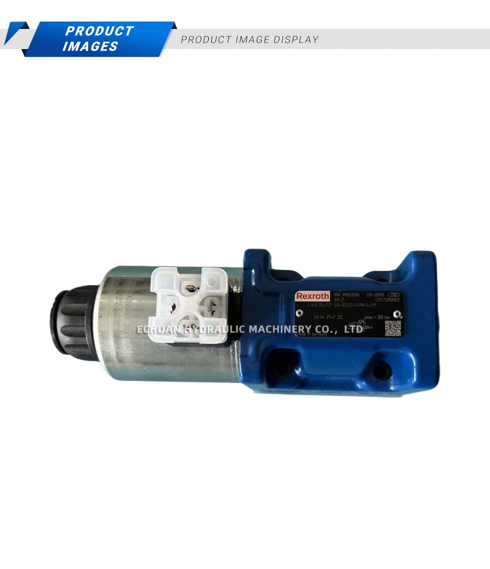 Rexroth 4WE10U12-50/EG24N9K4/M Solenoid Directional Control Valve Description