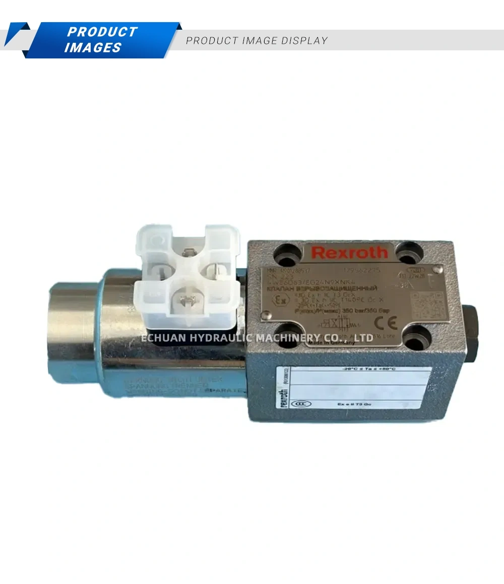 Rexroth 4WE663/EG24N9XN24 Solenoid Directional Valve Description