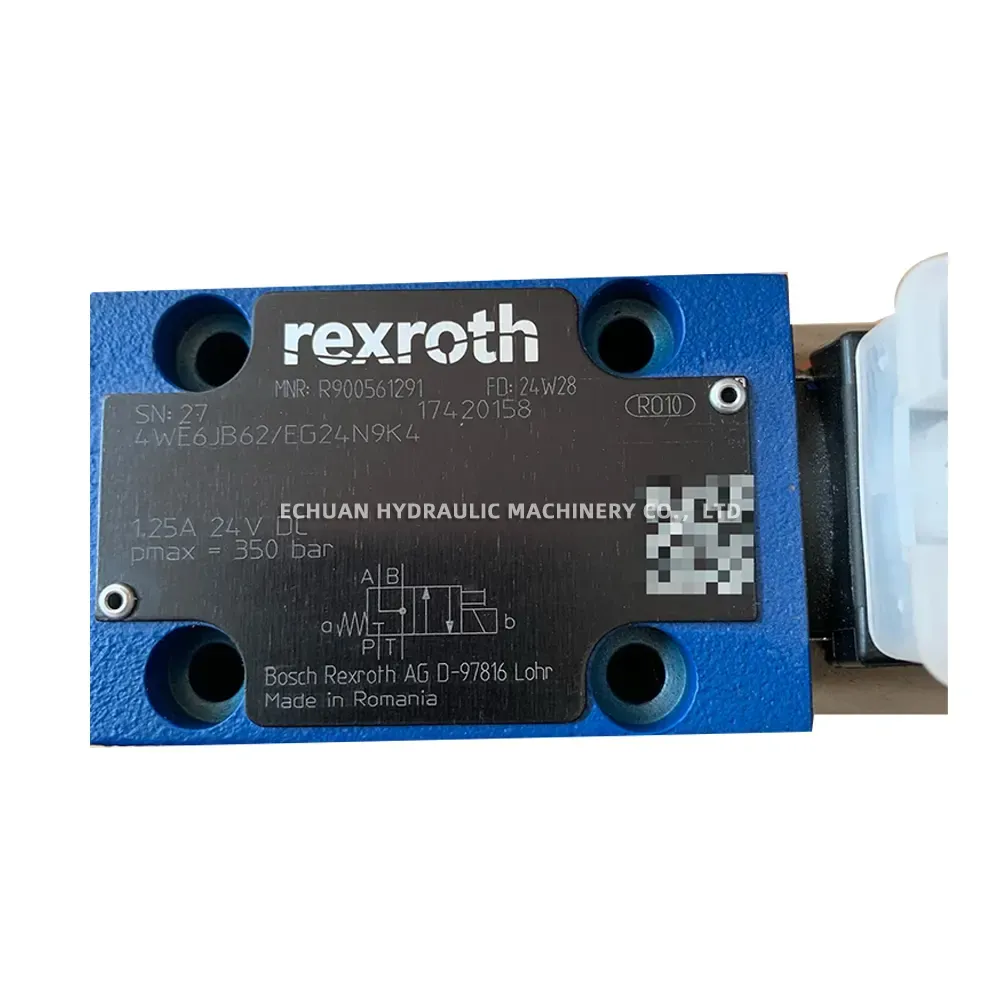 Rexroth 4WE6JB62/EG24N9K4 Hydraulic Directional Control Valve