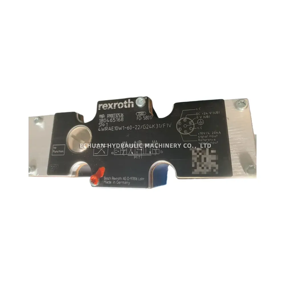 Rexroth 4WR(A)E10W1-60-22/G24K31/F1V Proportional Directional Control Valve