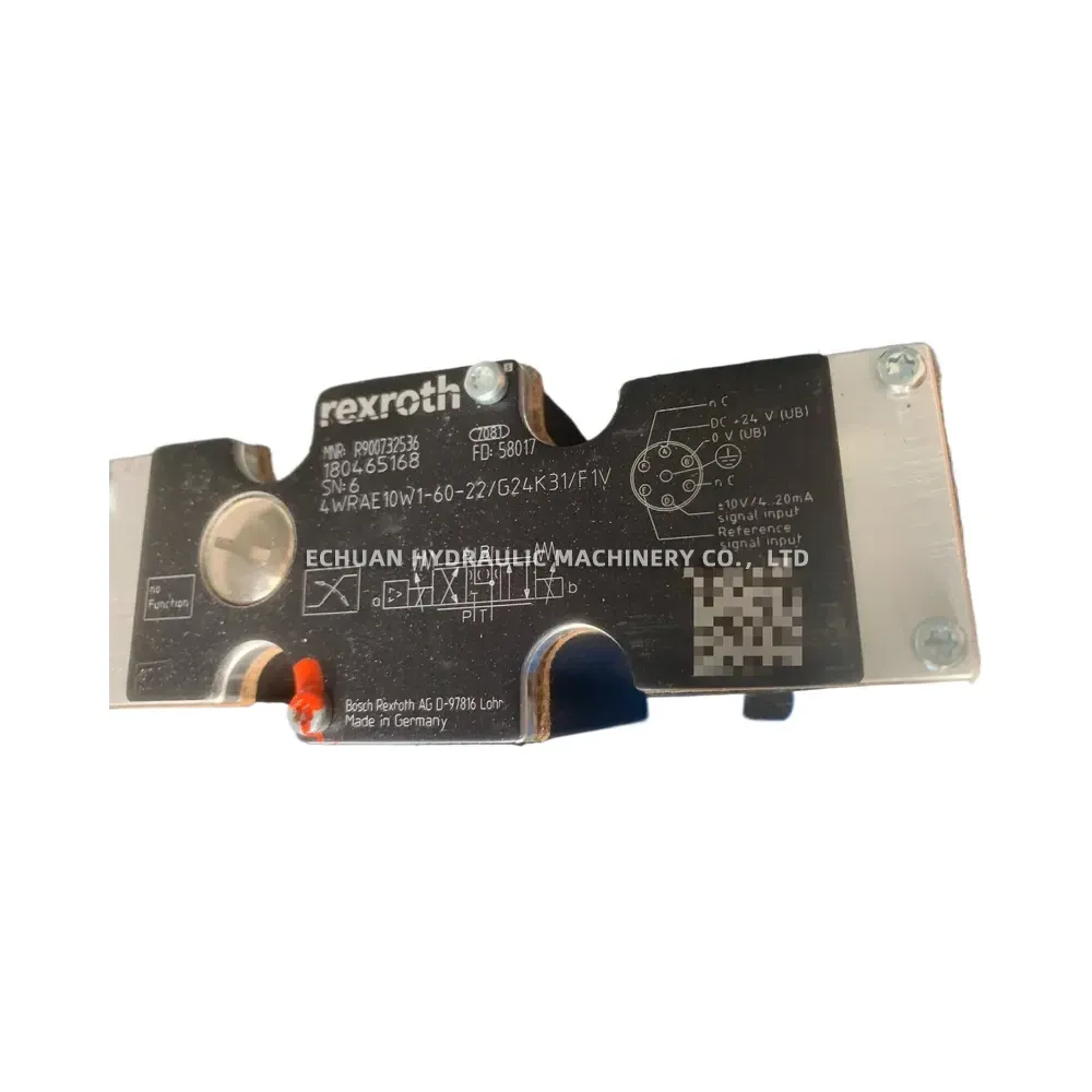Rexroth 4WR(A)E10W1-60-22/G24K31/F1V Proportional Directional Control Valve