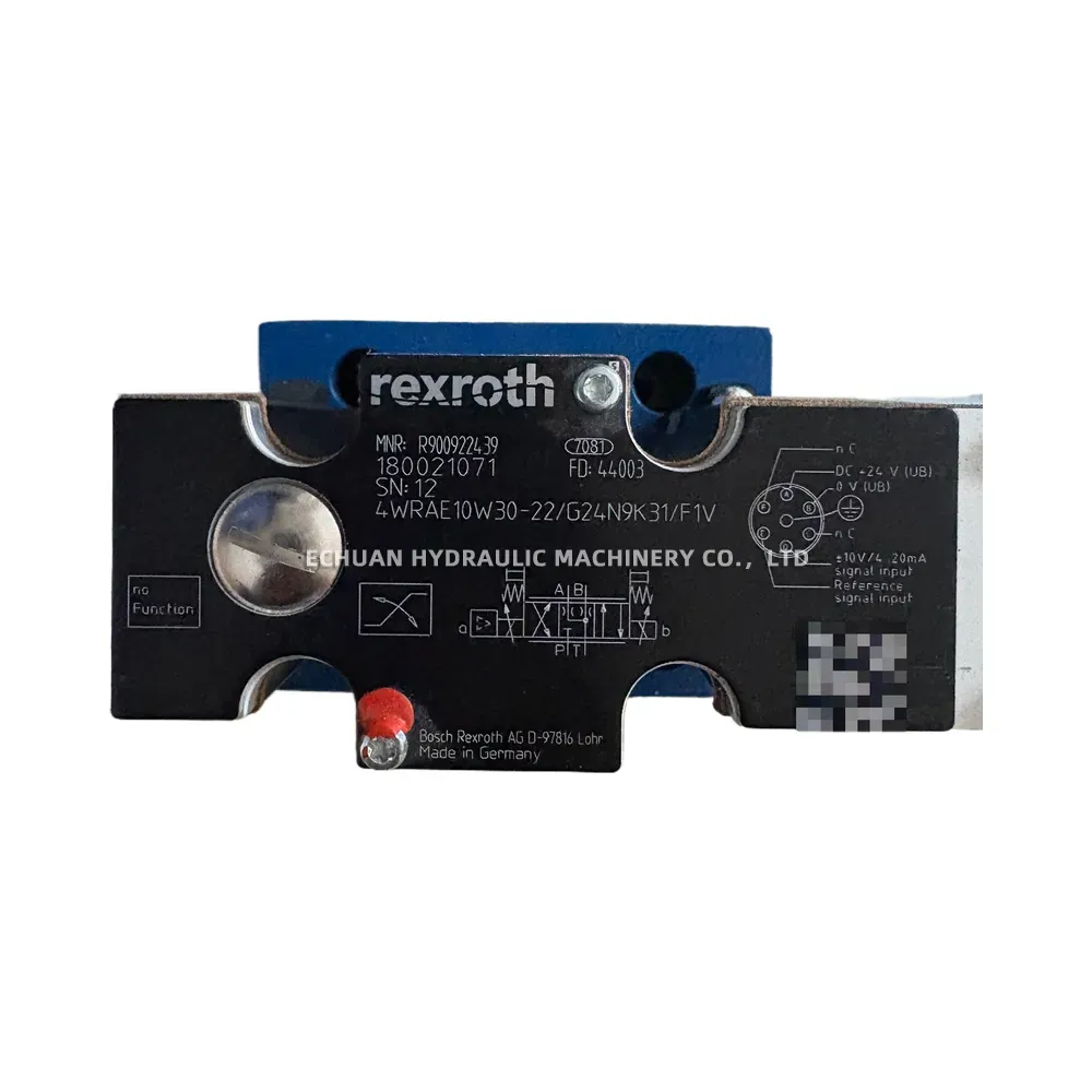 Rexroth 4WRAE10W30-22/G24N9K31/F1V Proportional Directional Control Valve