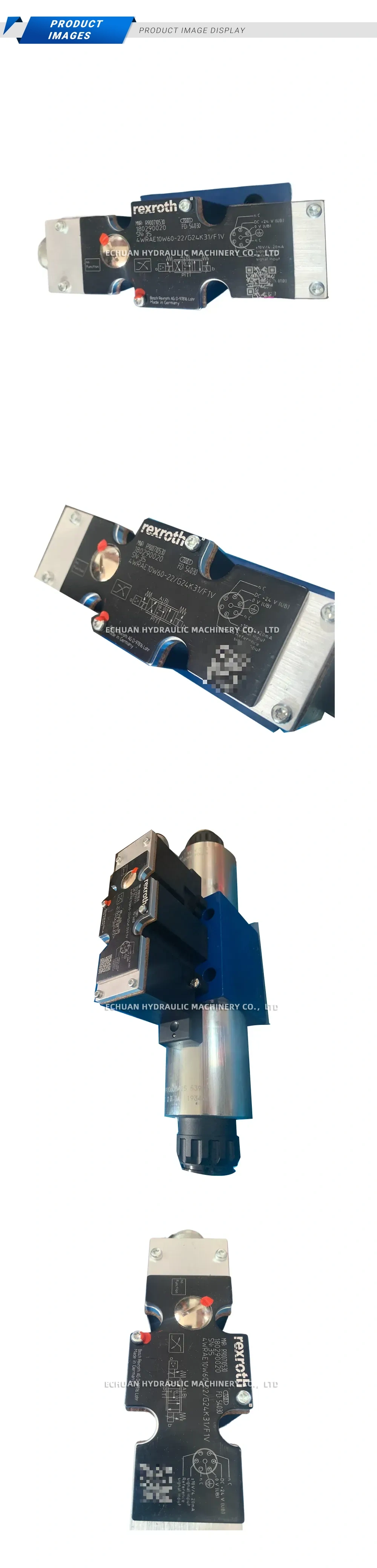 Rexroth 4WRAE10W60-22/G24K31/F1V Proportional Directional Control Valve Description