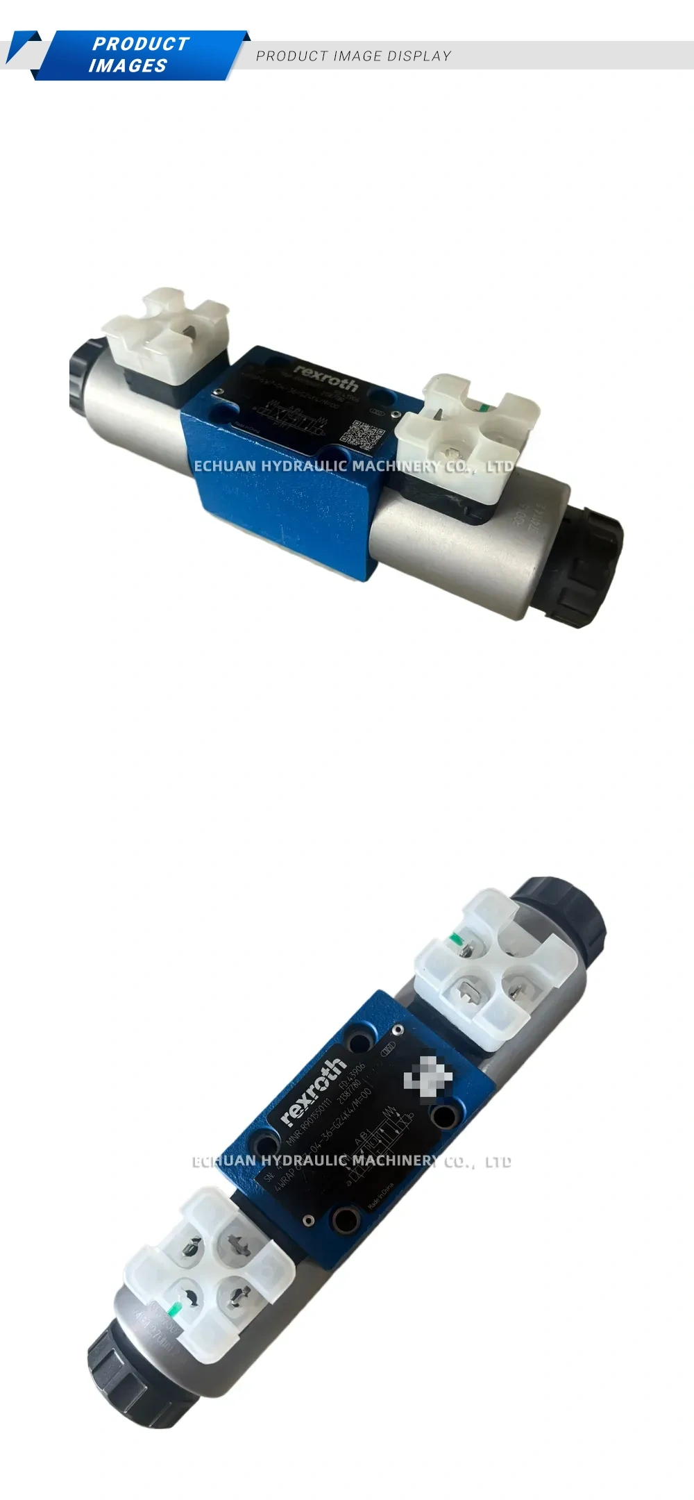 Rexroth 4WRAP 6 W7-04-3X=G24K4/M=00 Proportional Directional Valve Description