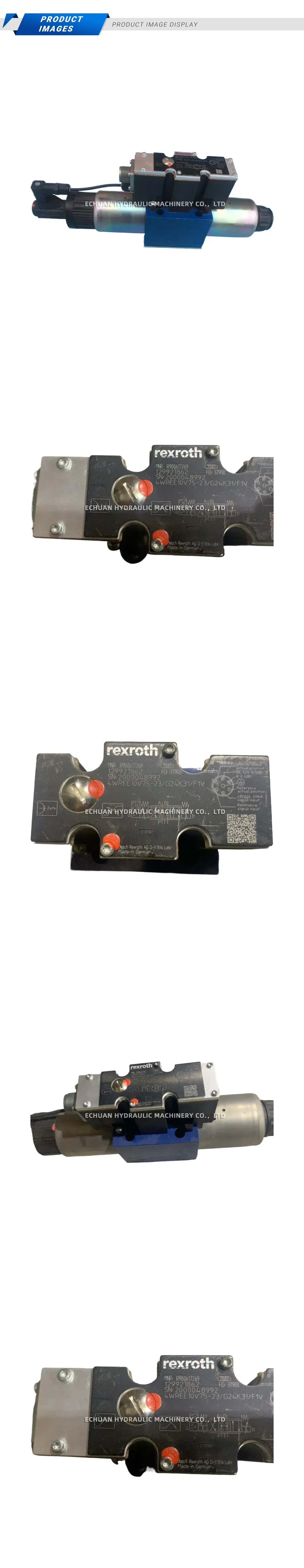 Rexroth 4WREE10V75-23/G24K31/F1V Proportional Directional Control Valve Description