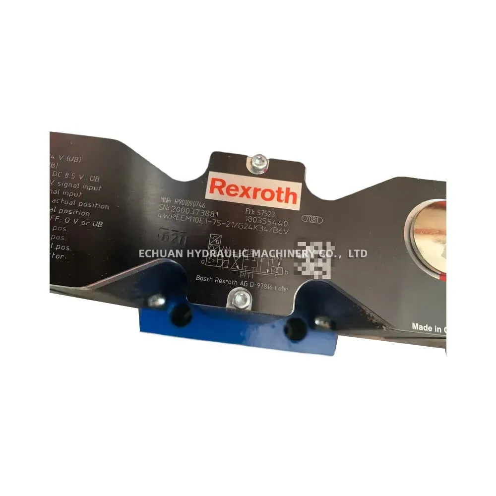 Rexroth 4WREEM10E1-75-21/G24K34/B6V Proportional Directional Control Valve