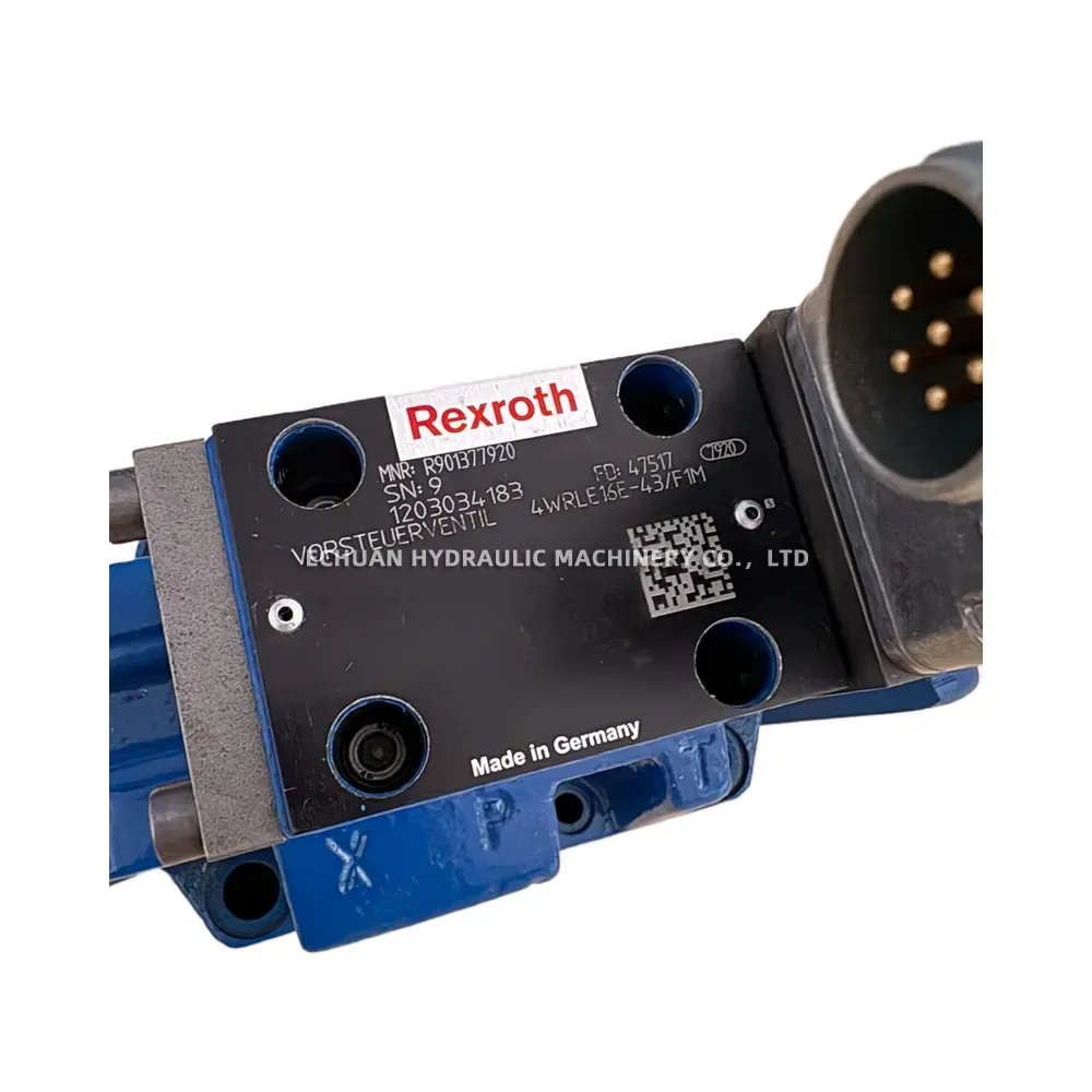 Rexroth 4WRLE16W1-180SJ-42/MXY/24F1 High Response Directional Control Valve