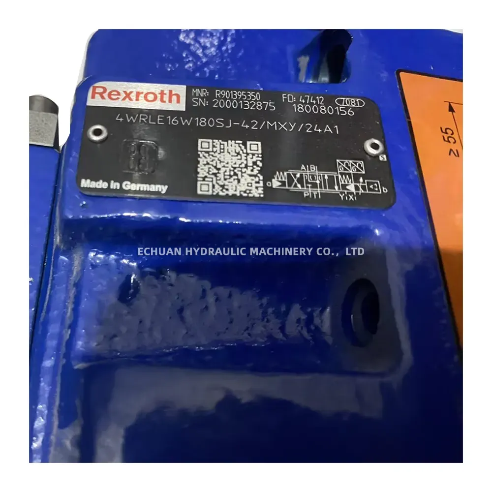 Rexroth 4WRLE16W180SJ-42/MXY/24A1 High-Response Proportional Directional Control Valve
