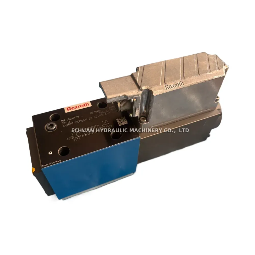 Rexroth 4WRPE10CB80M-20/G24K0/A1M-846 Proportional Directional Control Valve