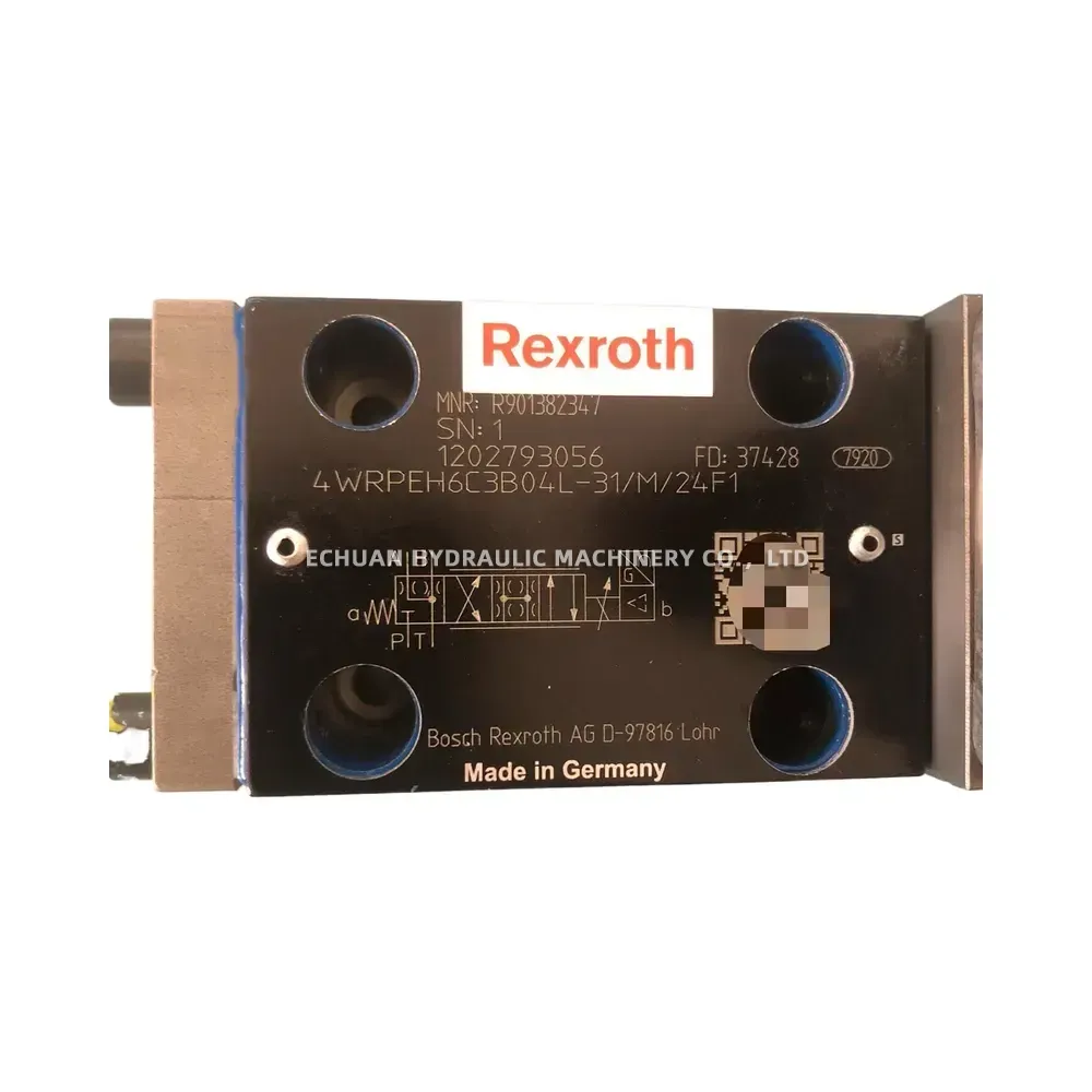 Rexroth 4WRPEH6C3B04L-31/M/24F1 Proportional Directional Control Valve