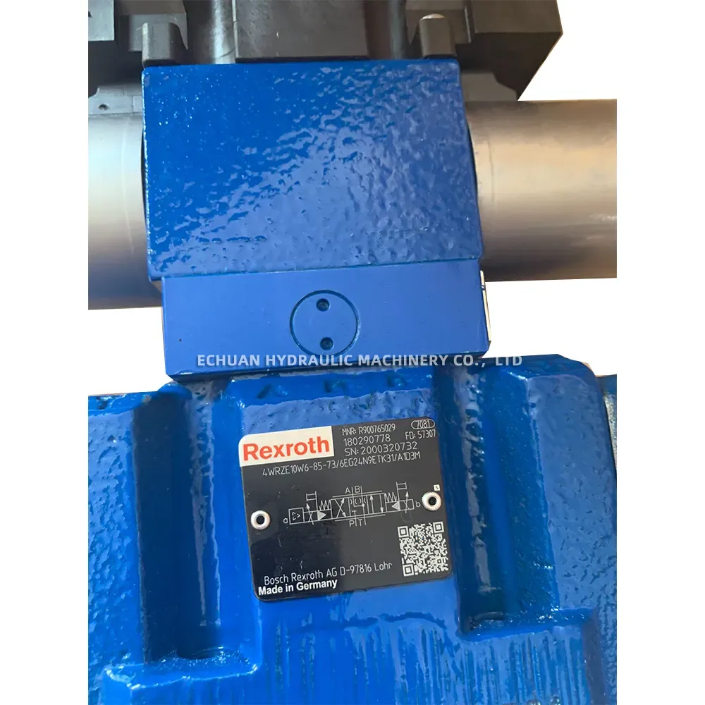 Rexroth 4WRZE10W6-85-73/6EG24N9ETK31/A1D3M Proportional Directional Control Valve