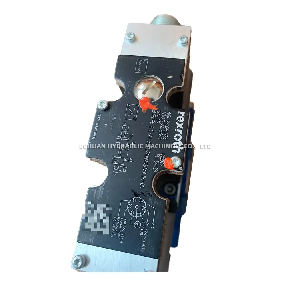 Rexroth 4WRZE10W6-85-73/6EG24N9ETK31/A1D3M Proportional Directional Control Valve