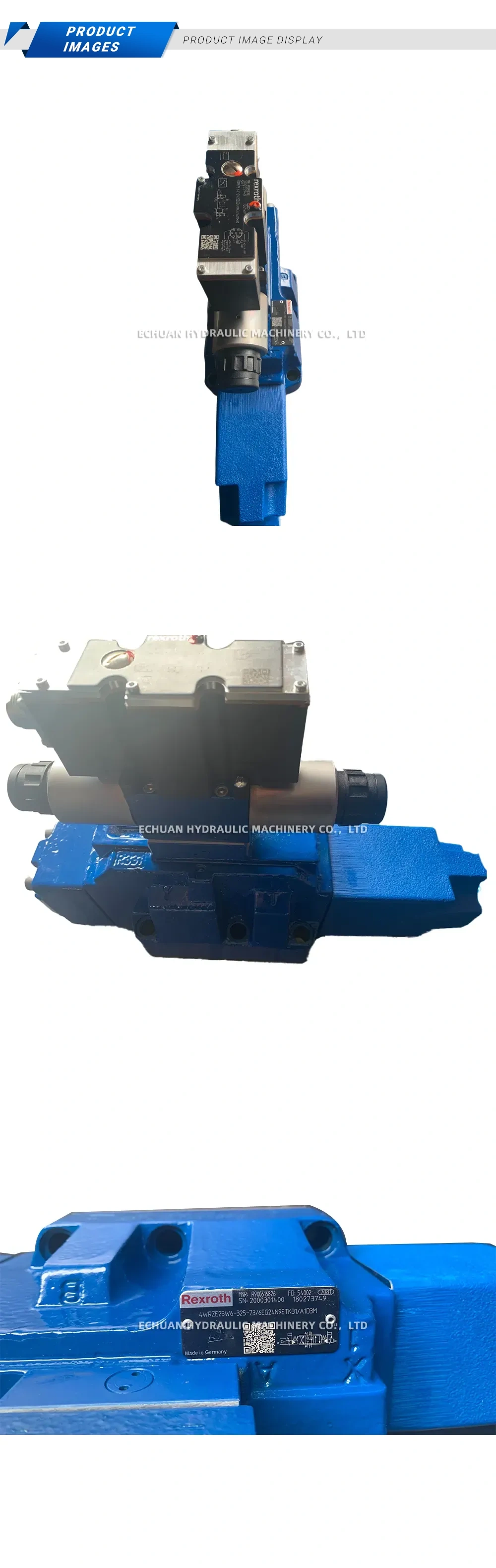 Rexroth 4WRZE25W6-325-73/6EG24N9ETK31/A1D3M Proportional Directional Valve Description