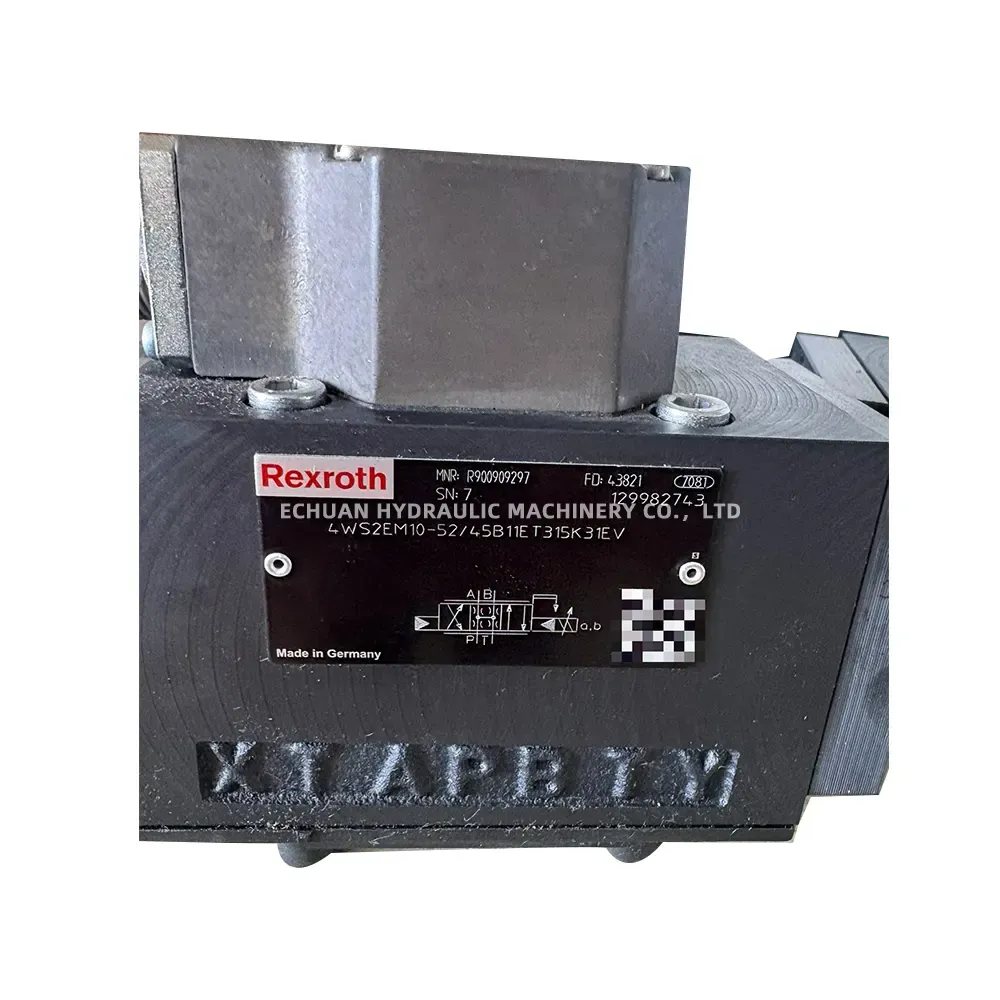 Rexroth 4WS2EM10-52/45B11ET315K31EV Hydraulic Directional Servo Valve