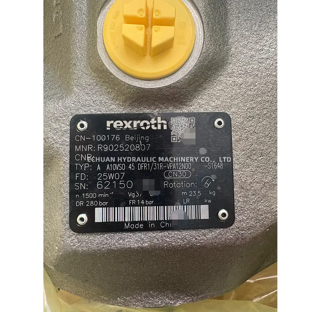 Rexroth A A10VSO 45 DFR1/31R-VPA12N00 -S1648 Hydraulic Pump