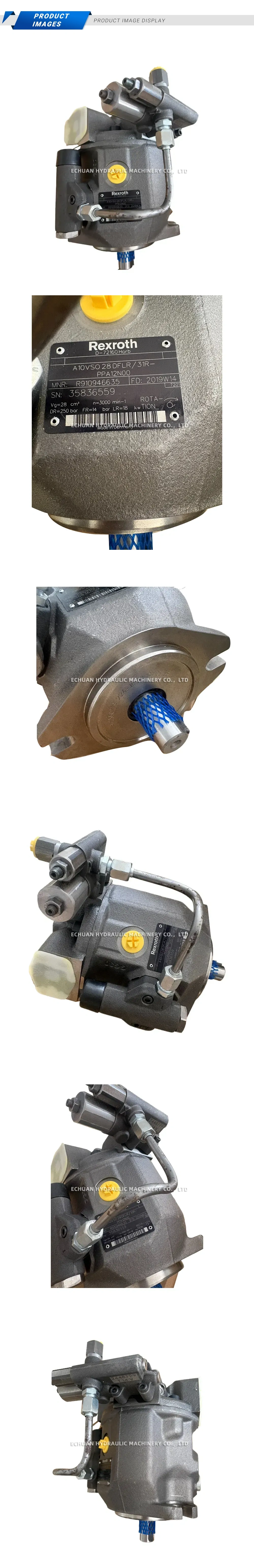 Rexroth A10VSO 28 DFLR / 31R-PPA12N00 Axial Piston Variable Pump Description