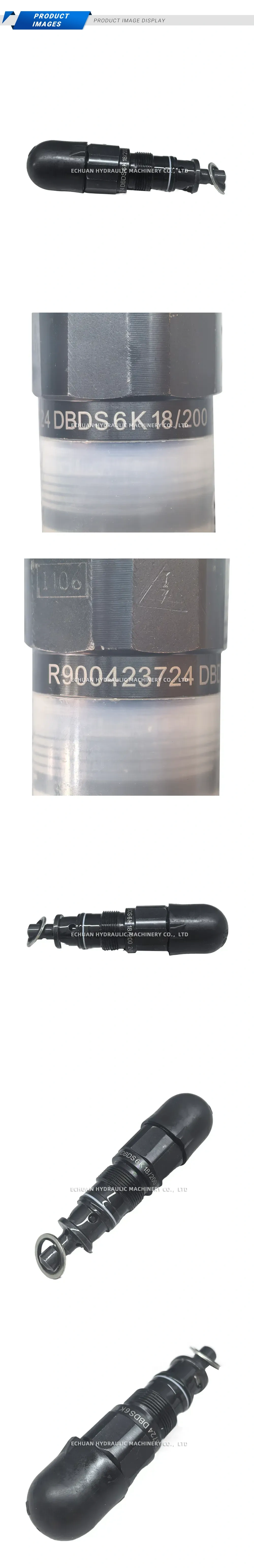 Rexroth DBDS 6 K 18/200 Direct-acting Pressure Relief Valve Description