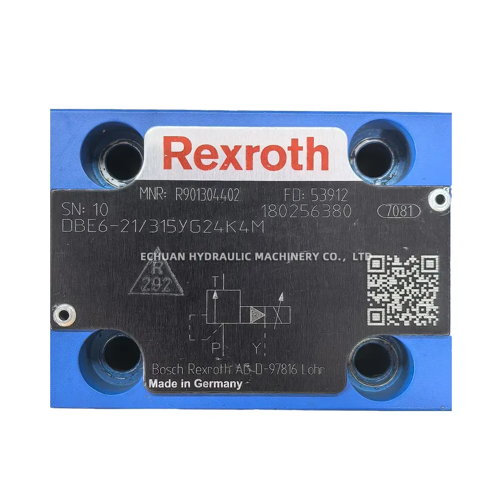 Rexroth DBE6-21/315YG24K4M Pilot-operated Pressure Reducing Valve