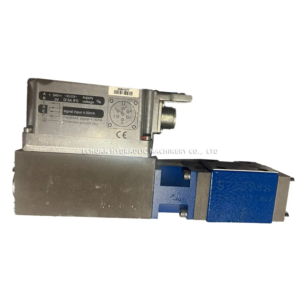 Rexroth DBEE6A-5X/315YG24K31M Proportional Pressure Relief Valve with Integrated Electronics