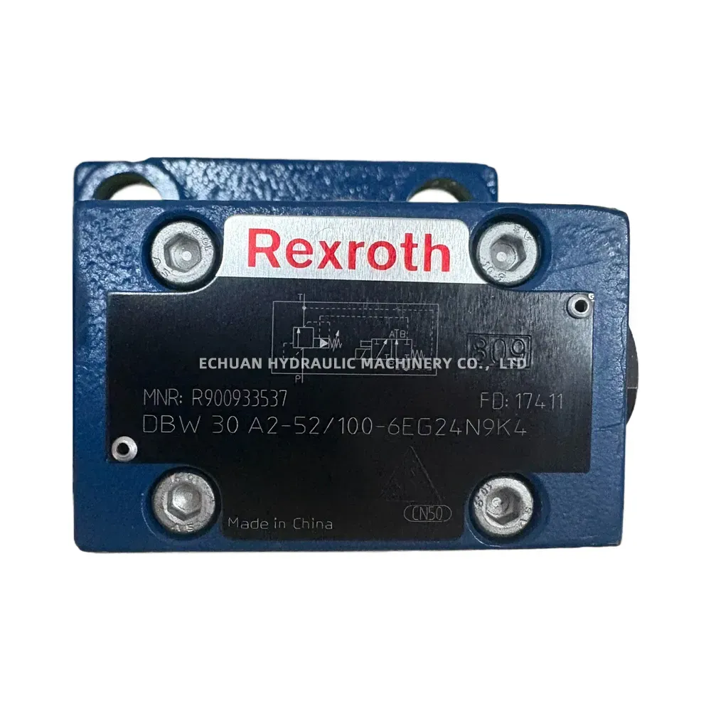 Rexroth DBW 30 A2-52/100-6EG24N9K4 Hydraulic Pressure Relief Valve