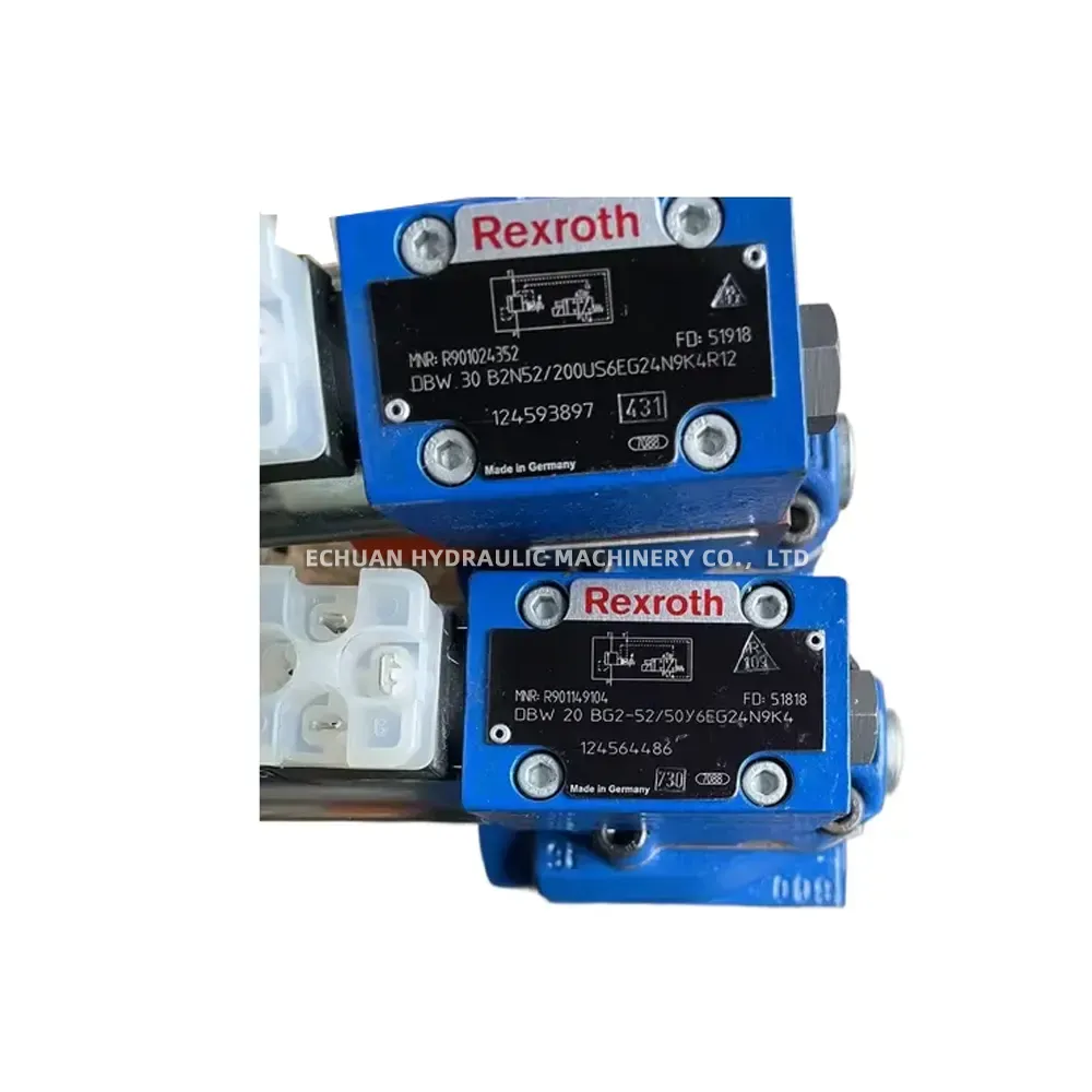 Rexroth DBW 30 B2N52/200US6EG24N9K4R12 Hydraulic Pressure Relief Valve