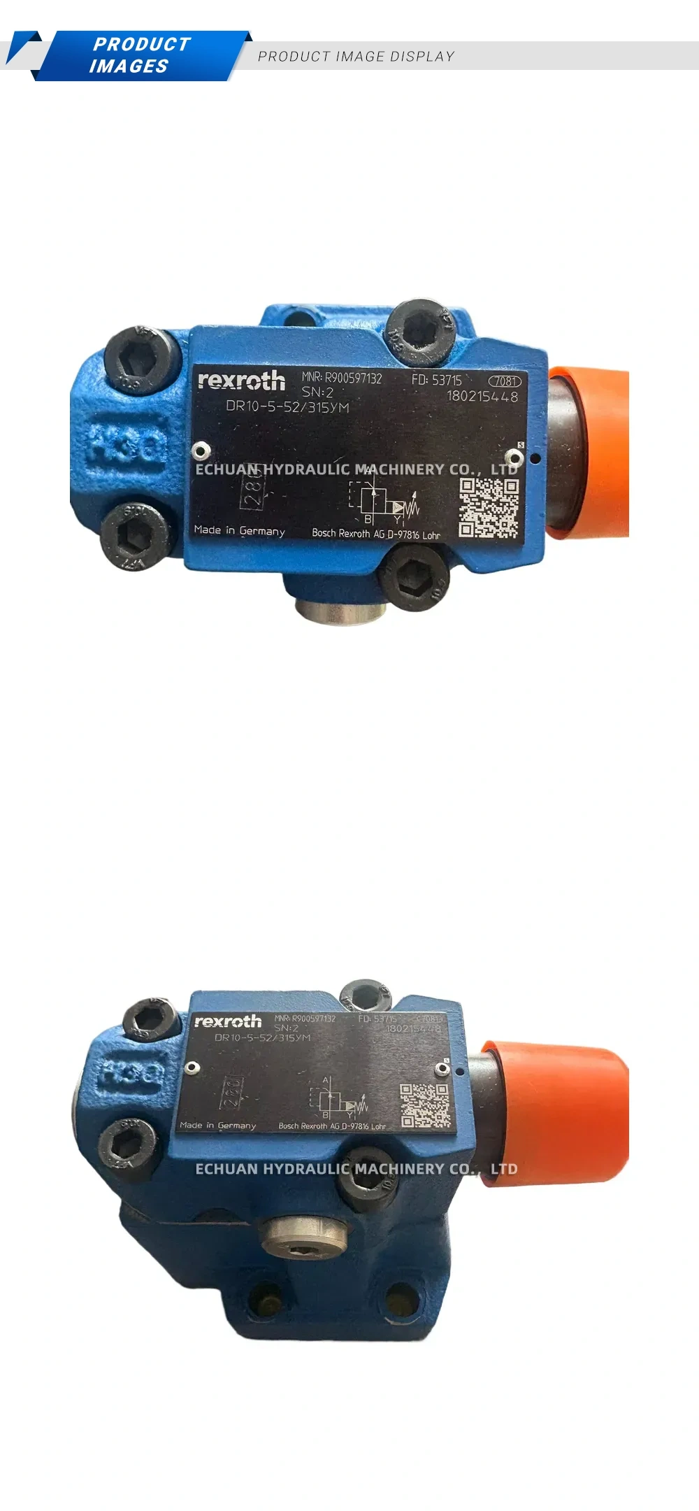 Rexroth DR10-5-52/315YM Pressure Reducing Valve Description