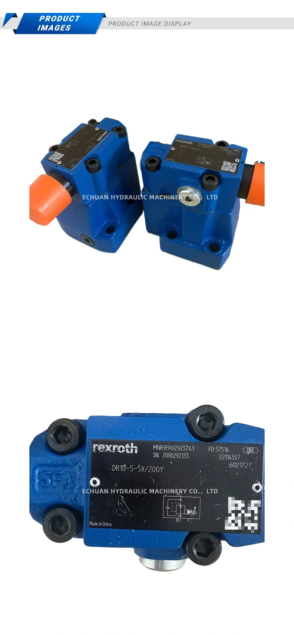 Rexroth DR10-5-5X/200Y Pressure Reducing Valve Description