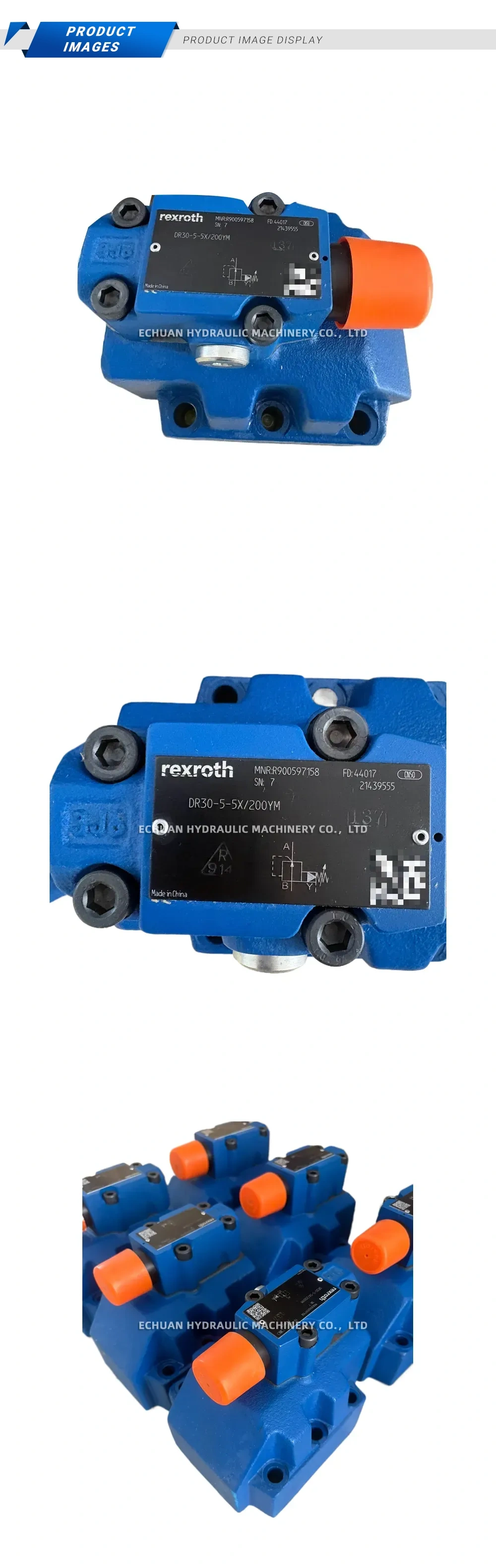 Rexroth DR30-5-5X/200YM Pressure Reducing Valve Description