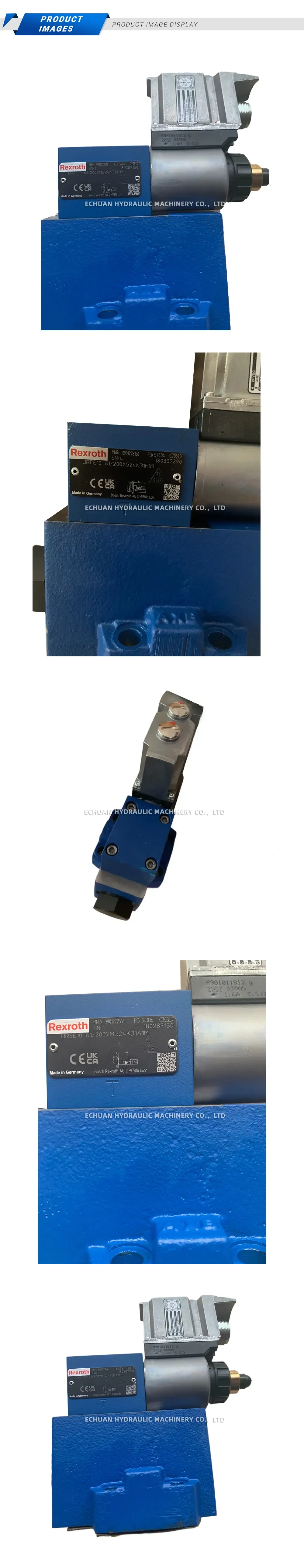 Rexroth DREE10-61/200YMG24K31A1M Proportional Pressure Reducing Valve Description