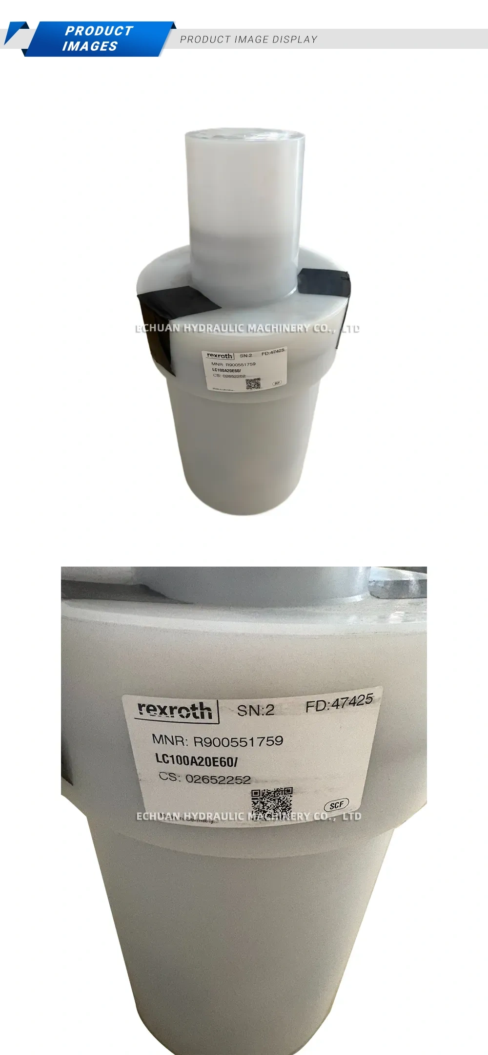 Rexroth LC100A20E60/ Hydraulic Cartridge Valve Description